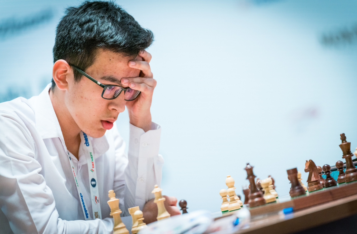 Abdusattorov, ganador del Mundial de partidas Rápidas de ajedrez en Varsovia.  