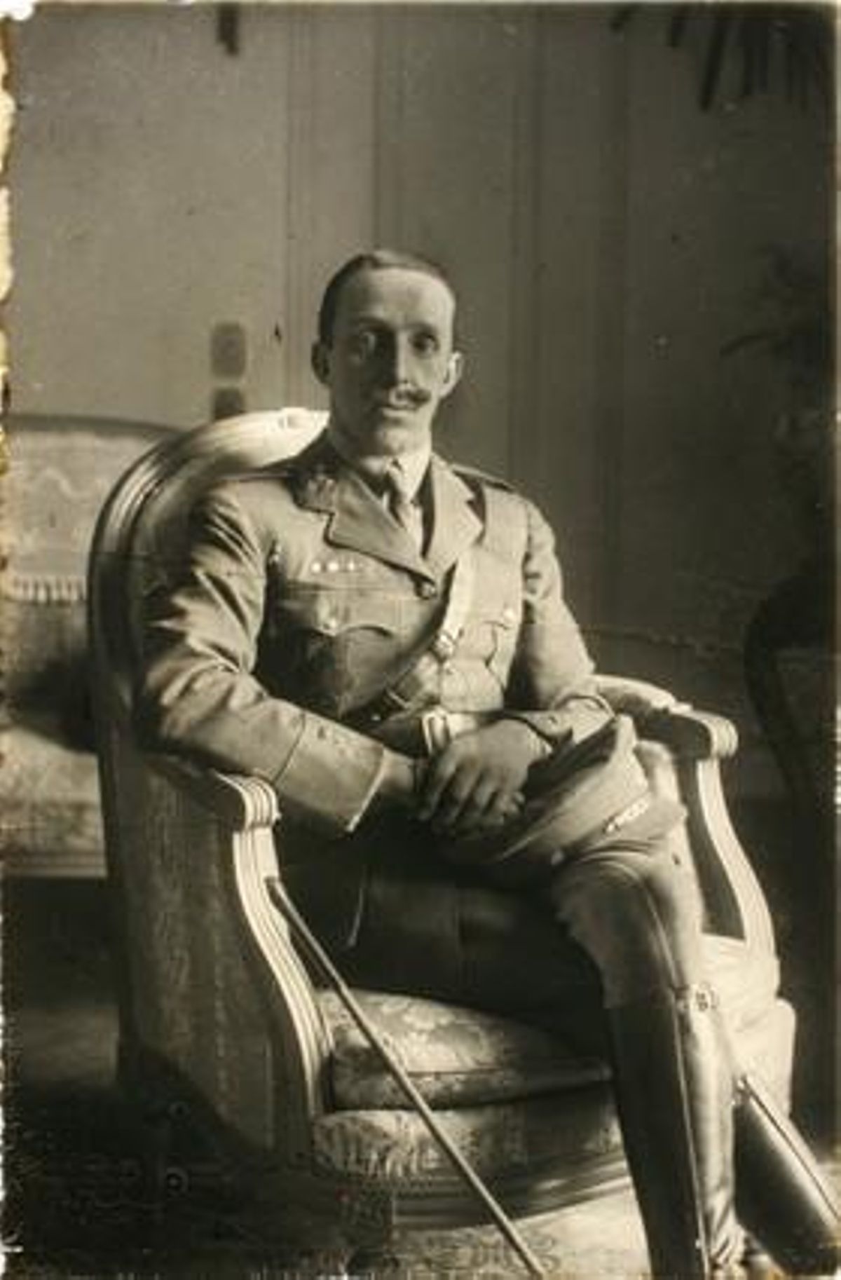El rey Alfonso XIII. El rey Alfonso XIII.