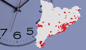 Aquesta és la llista dels 125 municipis de Catalunya afectats pel toc de queda
