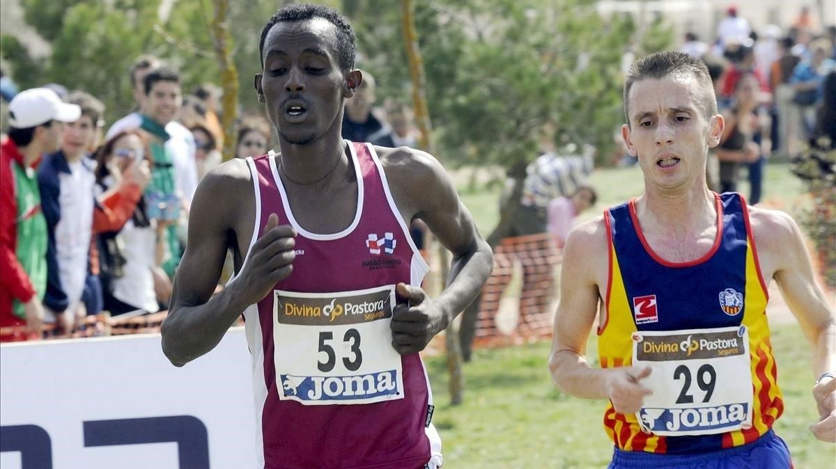 Carles Castillejo (derecha) será uno de los participantes de la milla de Sant Pau Carles Castillejo (derecha) será uno de los participantes de la milla de Sant Pau