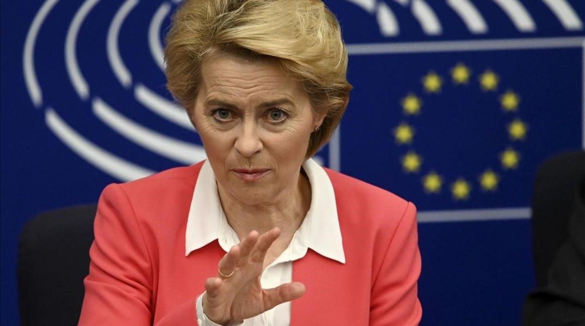 La presidenta de la Comisión Europea, Ursula von der Leyen, en una imagen de archivo. La presidenta de la Comisión Europea, Ursula von der Leyen, en una imagen de archivo.