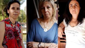  Laura Herrera, María José Jiménez y Mónica Castillo, víctimas de tráfico.