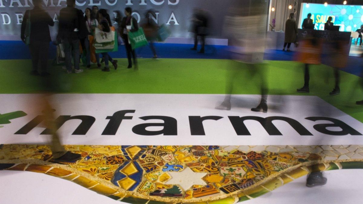 Apertura del salón Infarma 2019 en la Fira. Apertura del salón Infarma 2019 en la Fira.