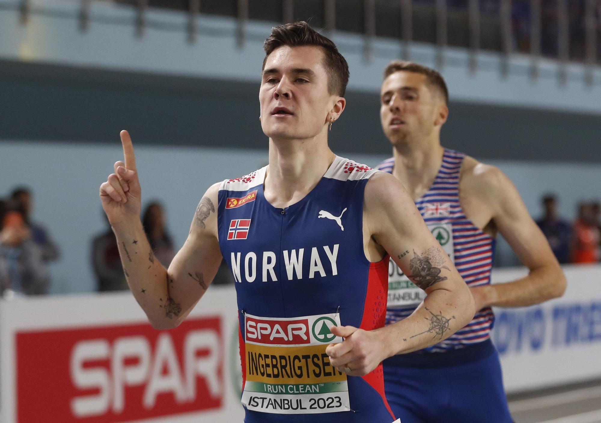 Jakob Ingebrigtsen Commence Sa Moisson D'or à Istanbul Avec Le 1 500 ...