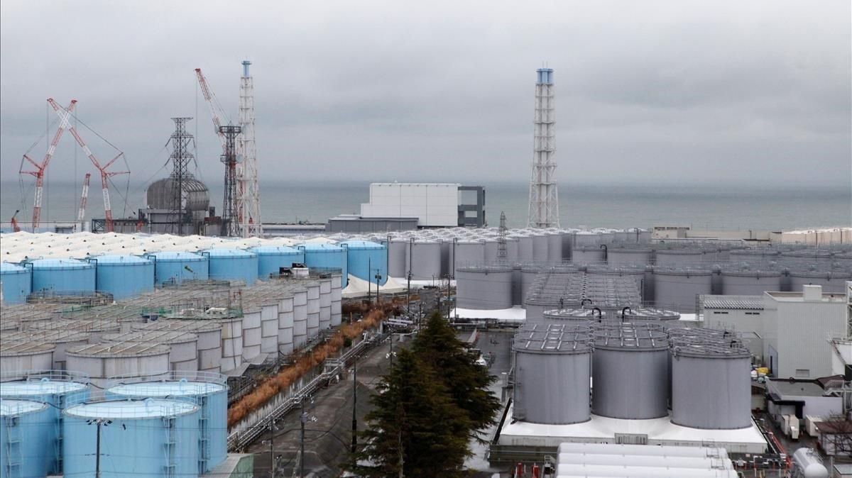 Almacenamiento de agua contaminada en Fukushima en Enero del 2020 Almacenamiento de agua contaminada en Fukushima en Enero del 2020