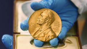Medalla de oro del Premio Nobel.