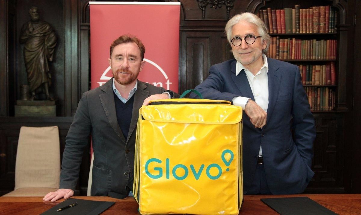 Glovo s'adhereix a Foment del Treball Glovo s'adhereix a Foment del Treball