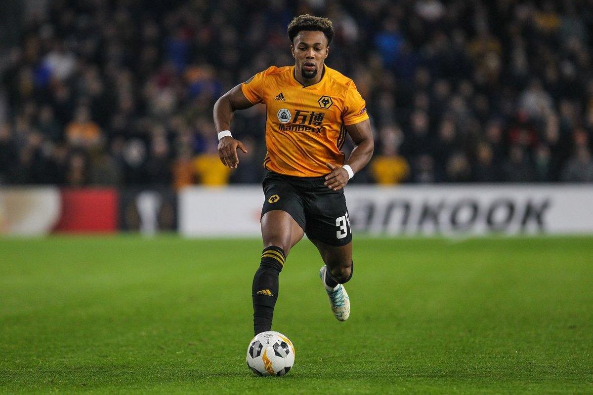 El nuevo internacional español Adama Traoré durante un partido con el Wolverhampton. El nuevo internacional español Adama Traoré durante un partido con el Wolverhampton.