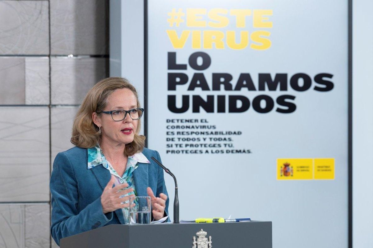 La vicepresidenta tercera y ministra de Asuntos Económicos y Transformación Digital, Nadia Calviño. La vicepresidenta tercera y ministra de Asuntos Económicos y Transformación Digital, Nadia Calviño.