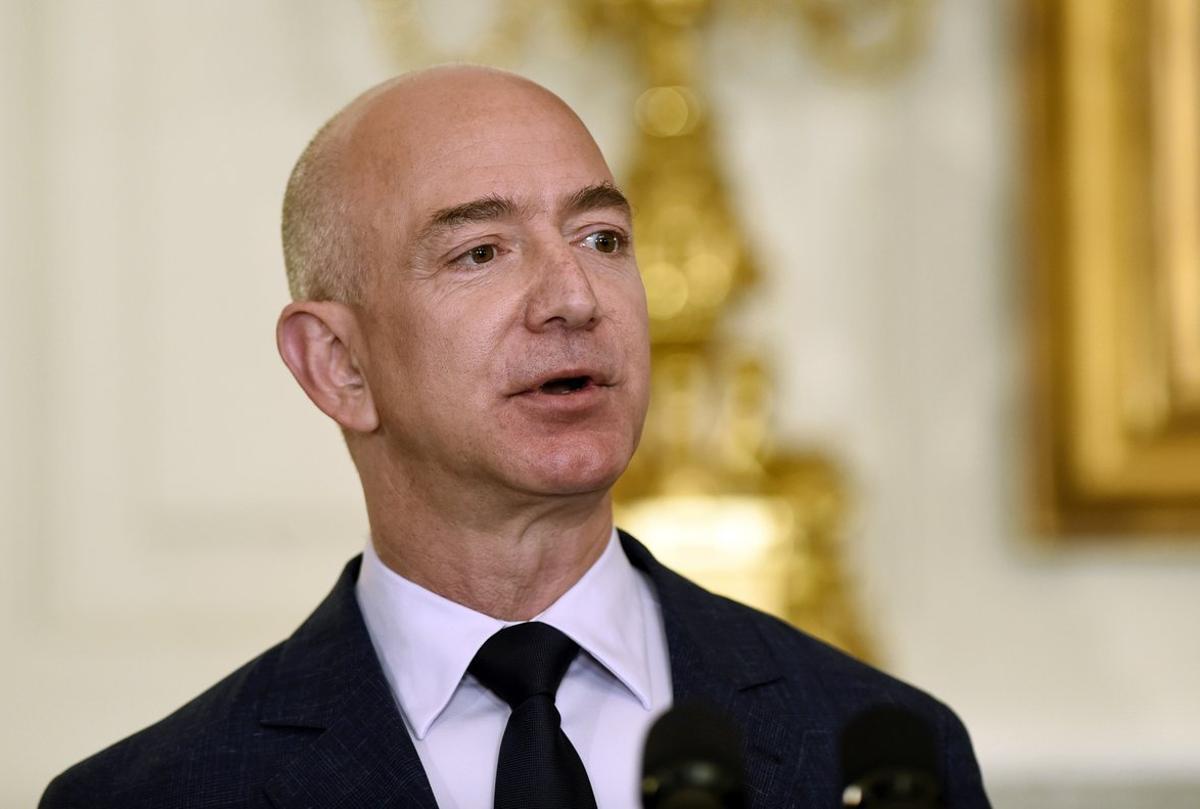 Jeff Bezos, CEO de Amazon y dueño de ’The Washington Post’.