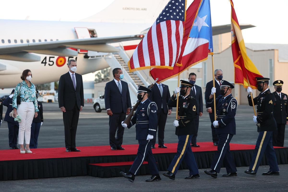 Felipe VI llega a Puerto Rico para una visita de carácter económico y cultural