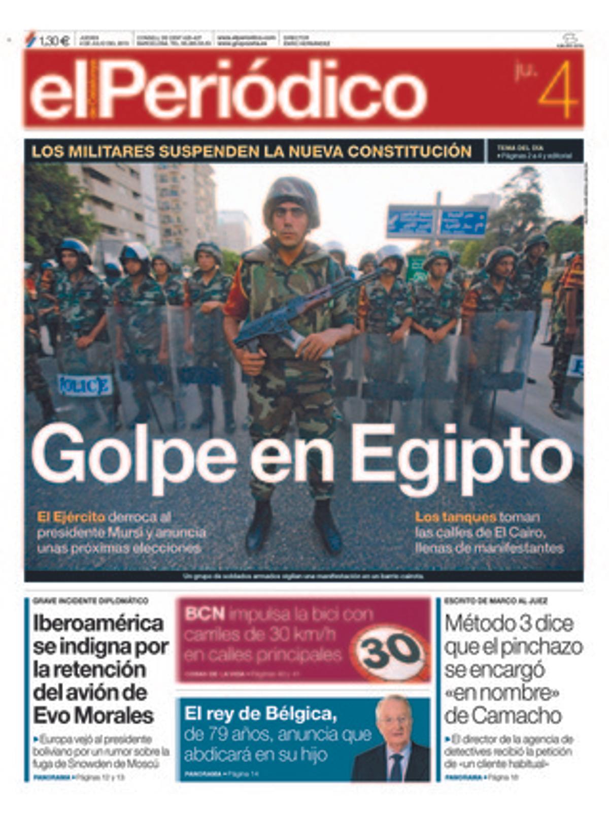 EL PERIÓDICO, 04-07-2013.