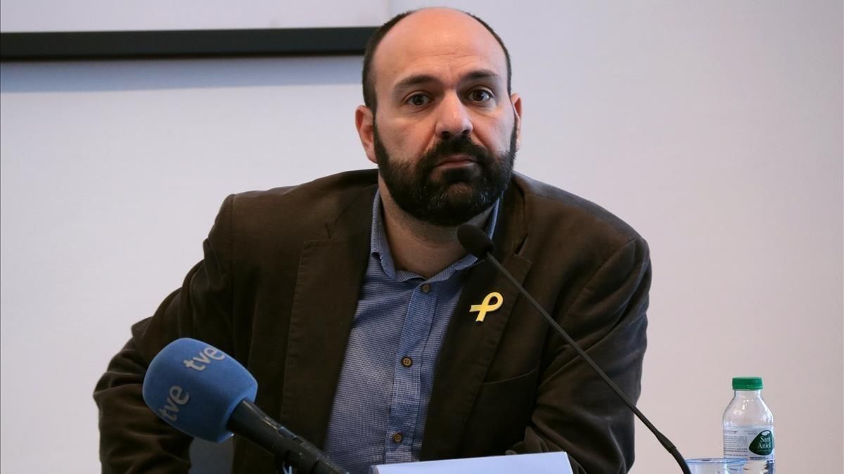 Marcel Mauri, de Òmnium Cultural. Marcel Mauri, de Òmnium Cultural.