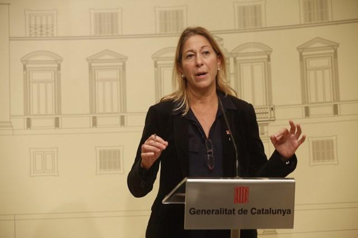 La portavoz del Govern, Neus Munté. La portavoz del Govern, Neus Munté.
