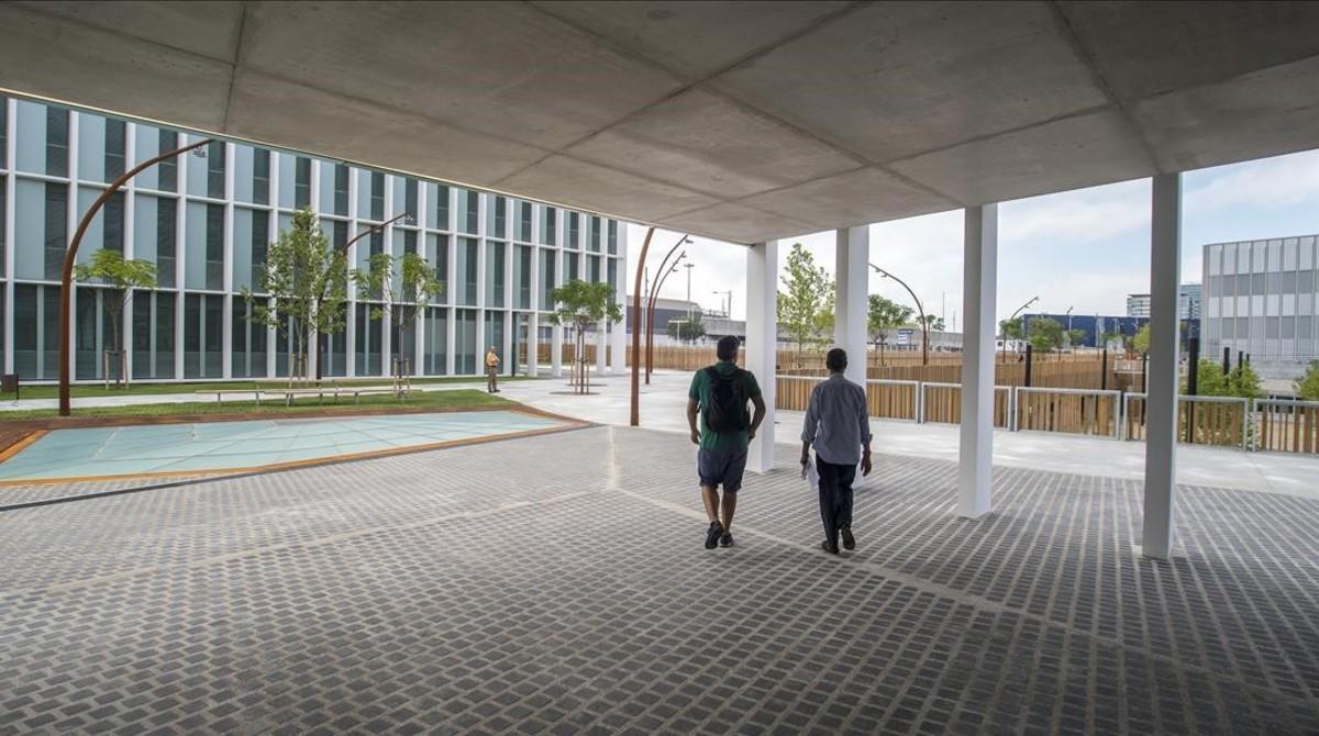 Aspecto del nueo campus Diagonal-Besòs de la Universitat Politècnica de Barcelona (UPC). Aspecto del nueo campus Diagonal-Besòs de la Universitat Politècnica de Barcelona (UPC).