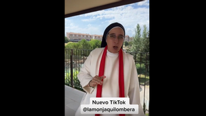 TikTok bloqueja el compte de sor Lucía per mostrar imatges de la tragèdia de Melilla