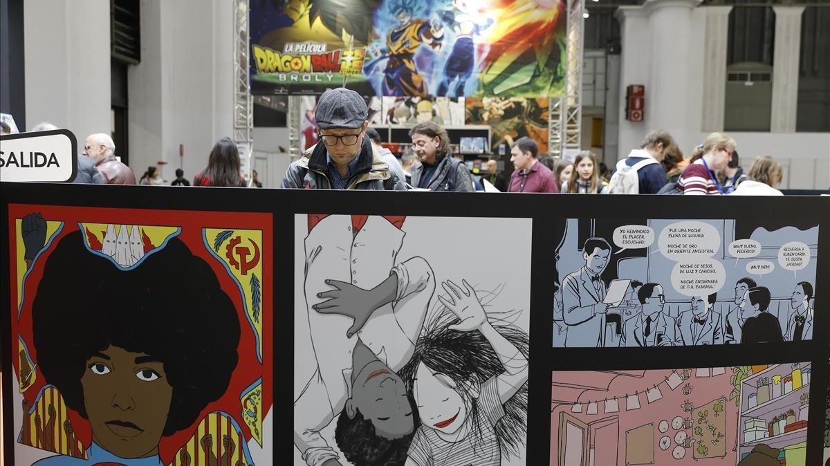 Uno de los espacios del Cómic Barcelona, el año pasado. Uno de los espacios del Cómic Barcelona, el año pasado.