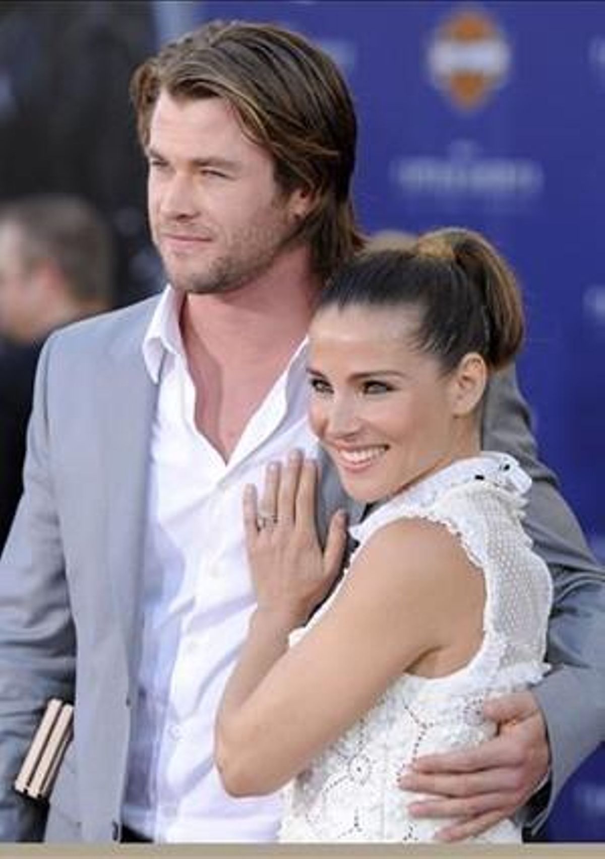 Chris Hemswort y su esposa, Elsa Pataky, en un estreno en Los Ángeles. Chris Hemswort y su esposa, Elsa Pataky, en un estreno en Los Ángeles.
