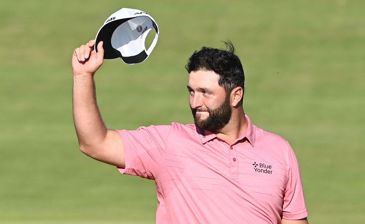 Jon Rahm en el Open Británico. Jon Rahm en el Open Británico.