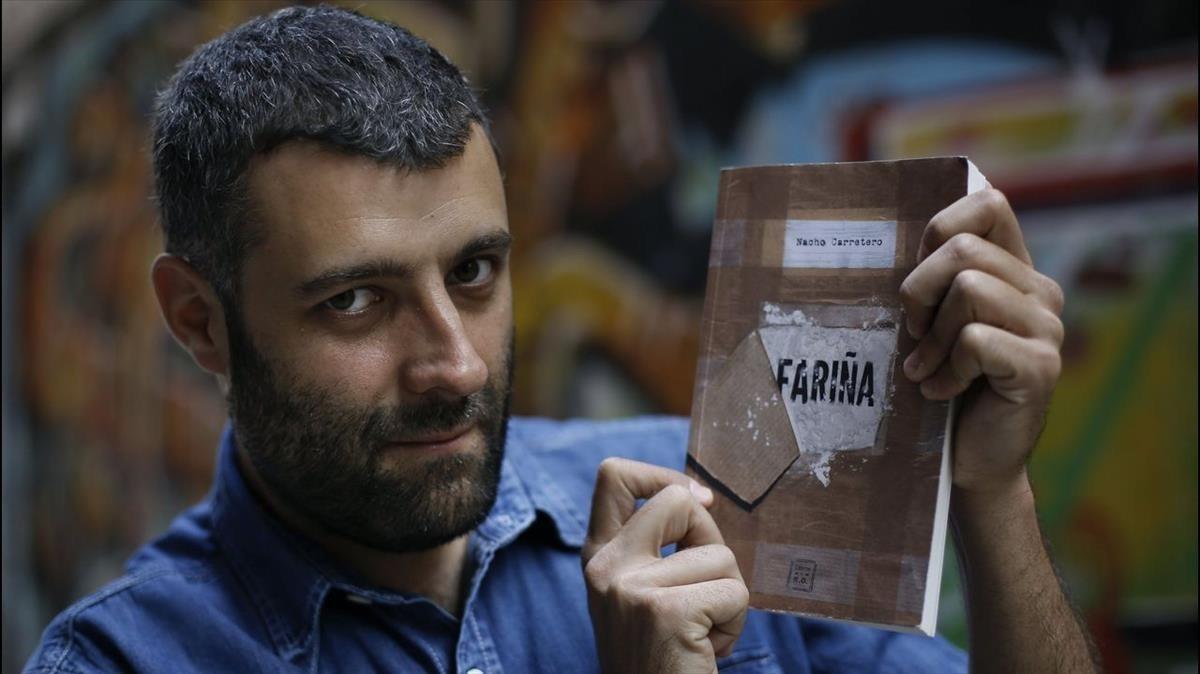 Nacho Carretero, autor del libro Fariña.