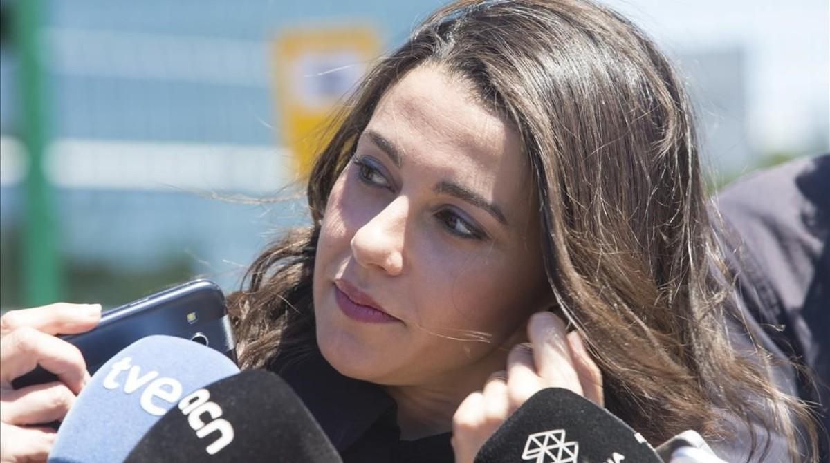 La líder de Ciutadans, Inés Arrimadas. La líder de Ciutadans, Inés Arrimadas.