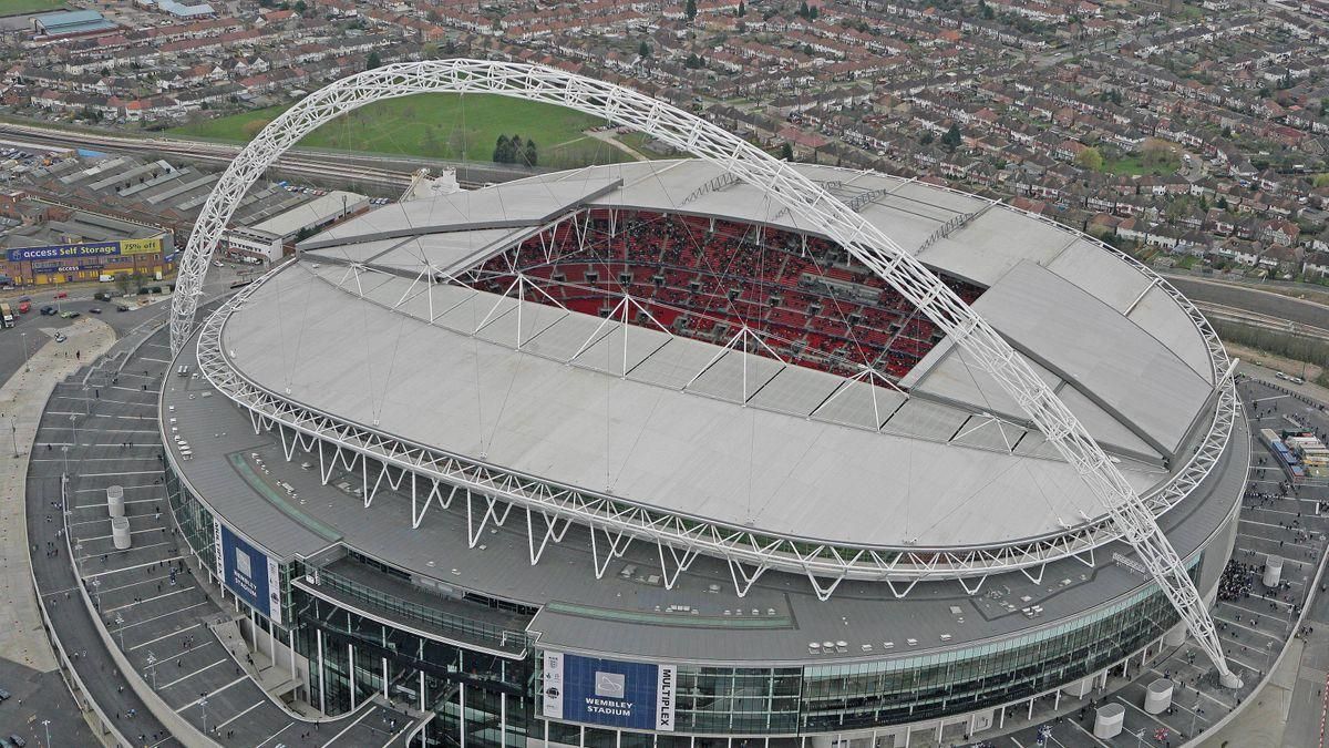 El estadio londinense de Wembley acogerá la gran final de la Eurocopa 2021. El estadio londinense de Wembley acogerá la gran final de la Eurocopa 2021.