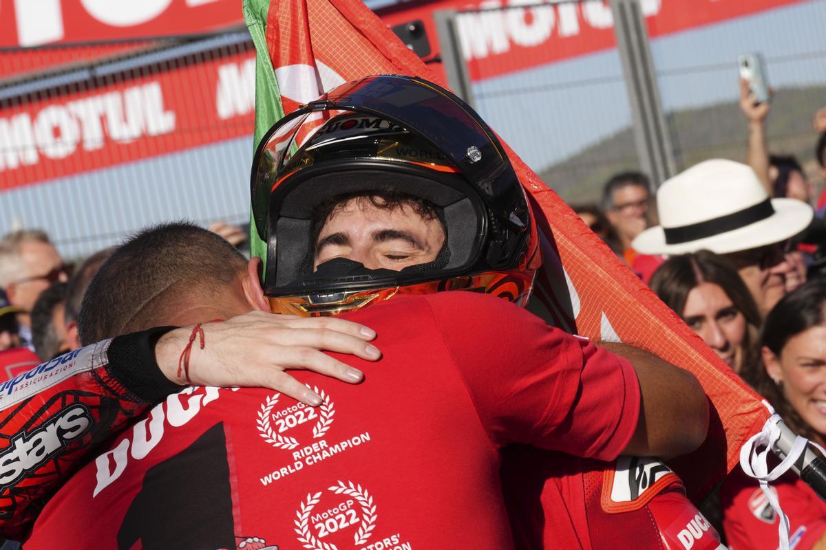 Bagnaia, el predilecte de Rossi i l’hereu de Stoner, campió de MotoGP
