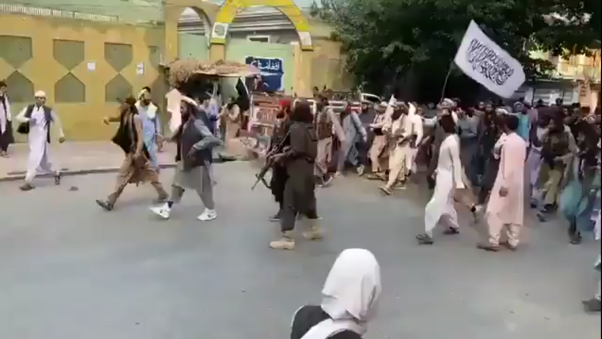 Toma de Mazar i Sharif por los talibanes 14 agosto 2021