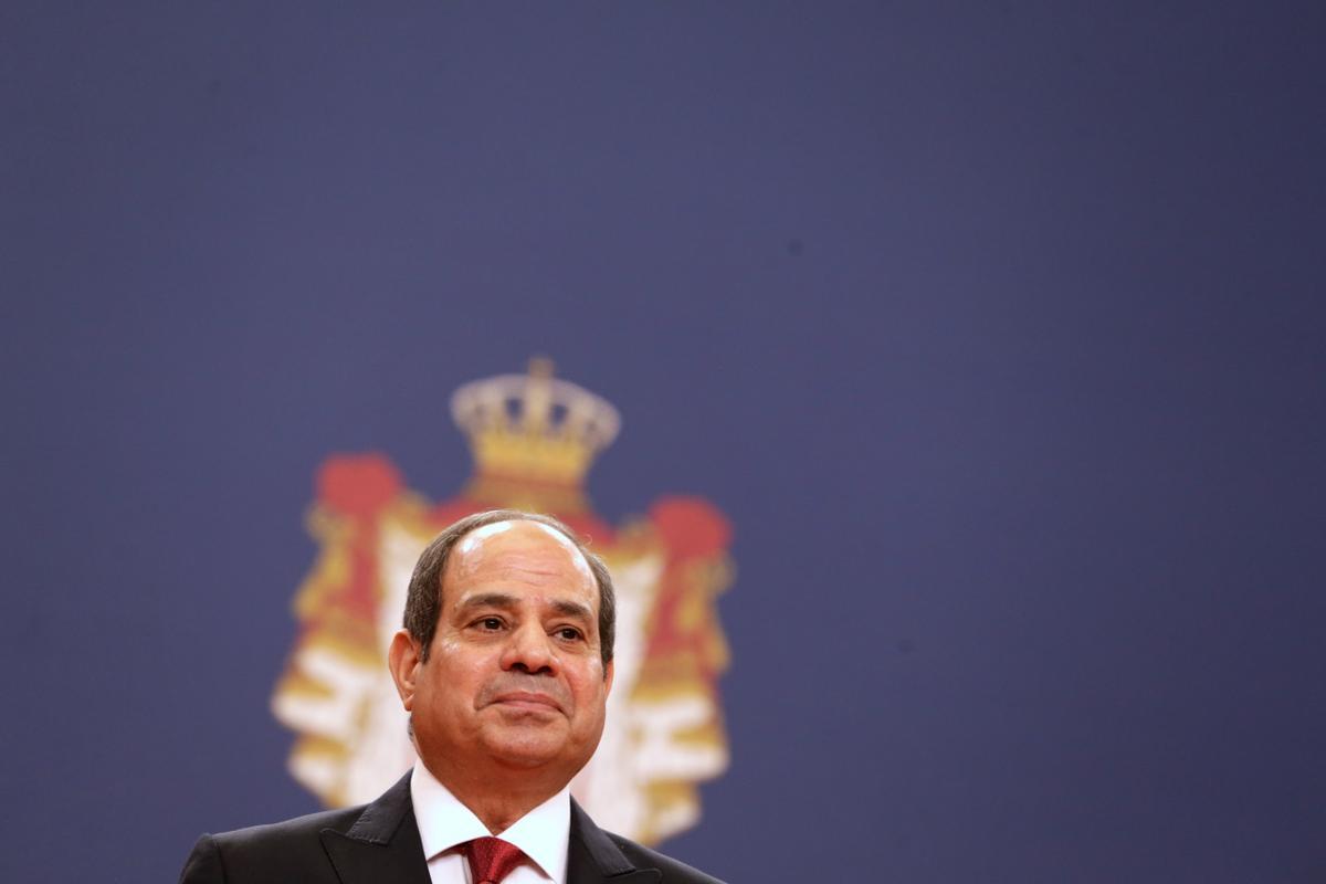 El presidente de Egipto, , Abdel Fattah al-Sisi.