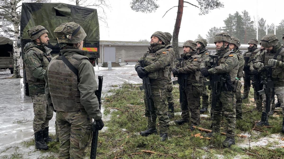Subgrupo táctico mecanizado Lobo, unidad del ejército español desplegado en la misión de la OTAN.