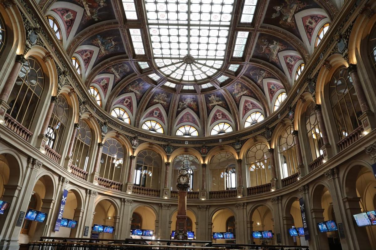 Imagen del palacio de la Bolsa de Madrid