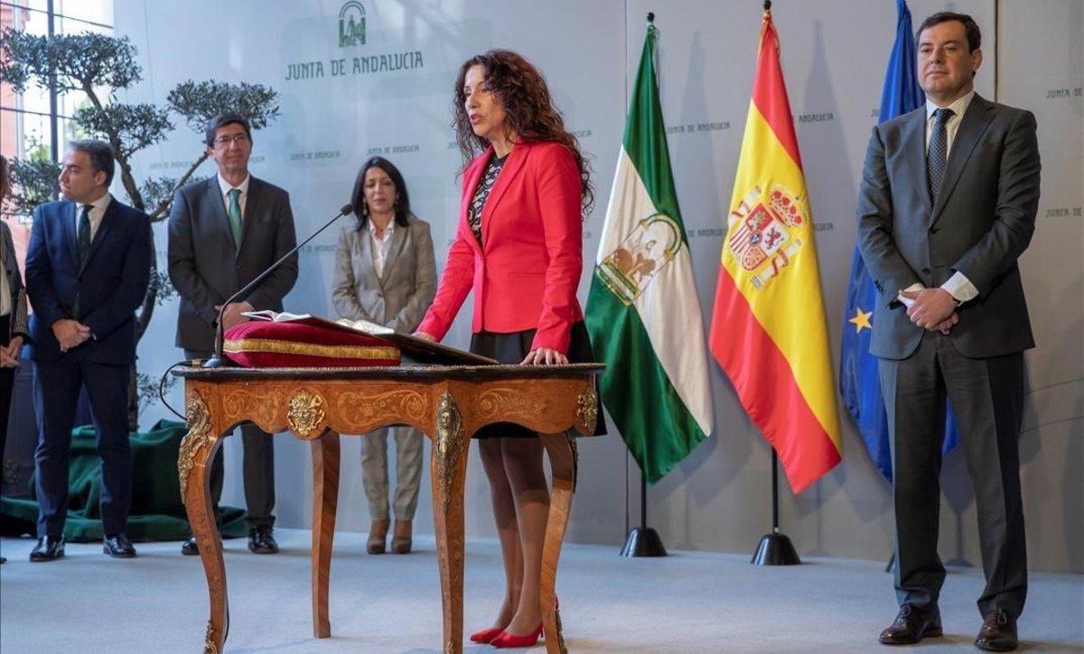 La consejera de Igualdad de Andalucía, Rocío Ruiz. La consejera de Igualdad de Andalucía, Rocío Ruiz.