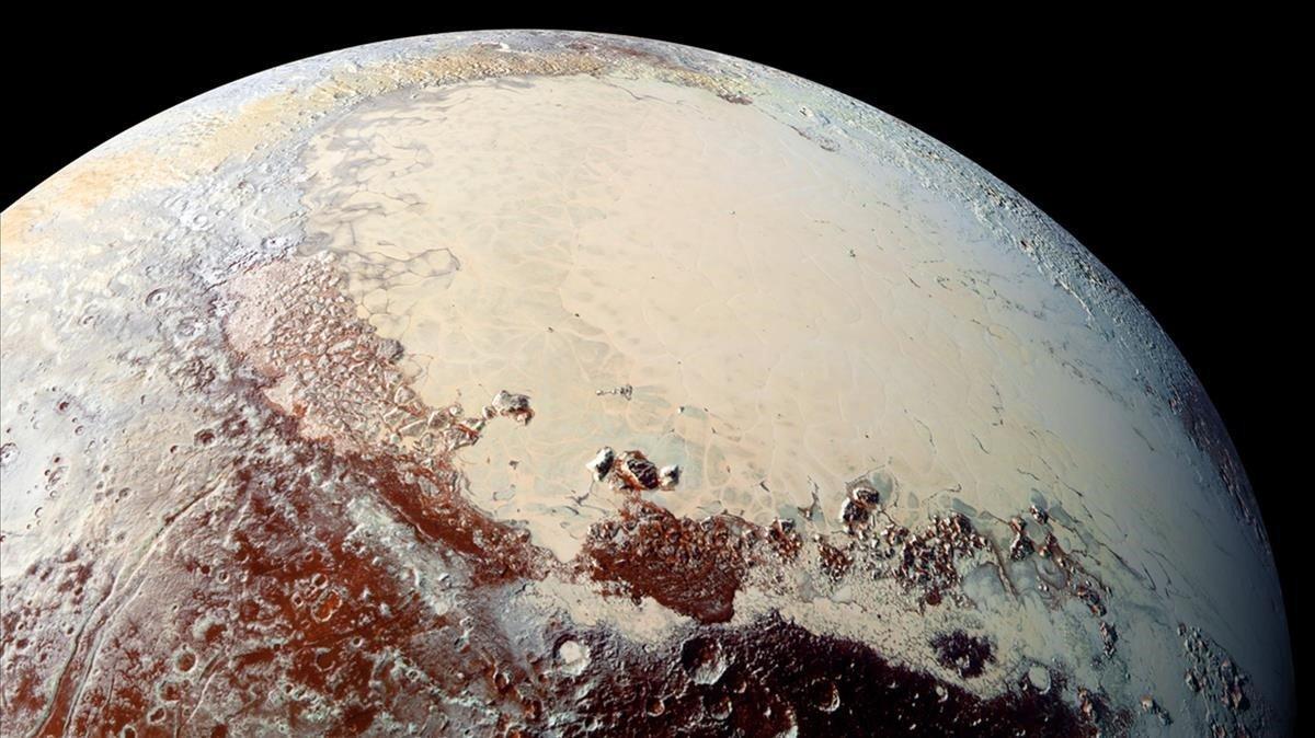 Vista de Plutón captada por la misión ’New Horizons’ de la NASA