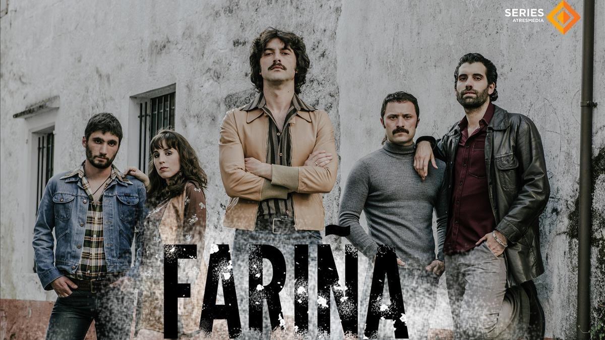 Cartel promocional de la serie de Antena 3 ’Fariña’.