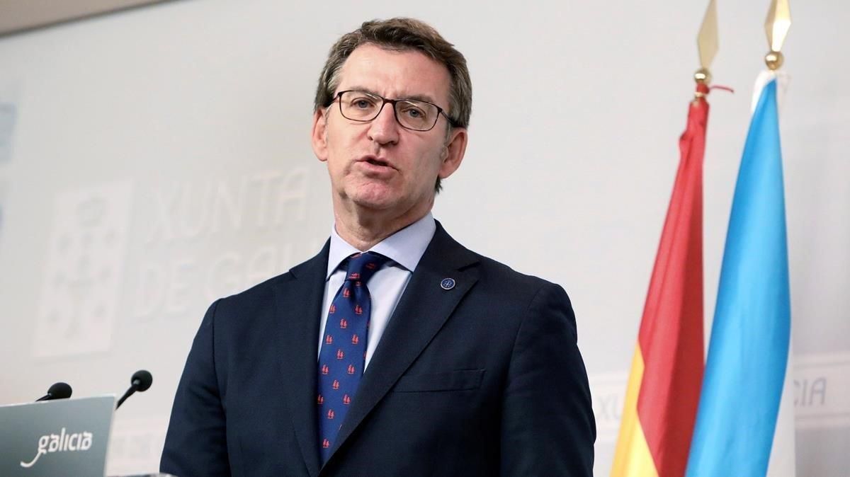 El presidente de la Xunta de Galicia, Alberto Núñez Feijóo. El presidente de la Xunta de Galicia, Alberto Núñez Feijóo.