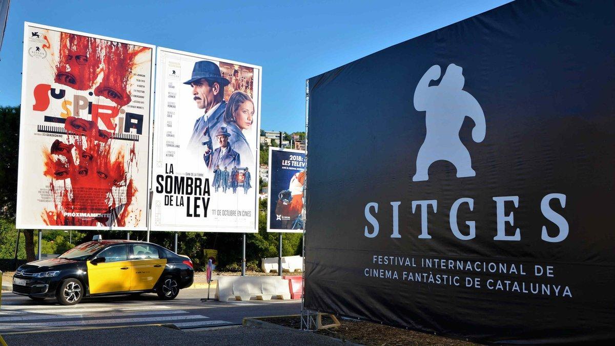 Carteles de películas que se proyectarán en la presente edición del Festival de Sitges.