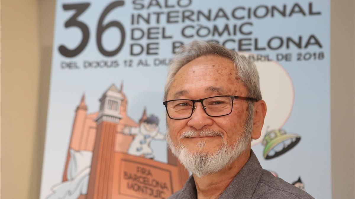 El dibujante Stan Sakai, en el Salón del Cómic. El dibujante Stan Sakai, en el Salón del Cómic.