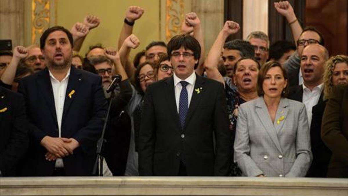  El fiscal Maza acusa de sedición a Puigdemont, Forcadell y colaboradores