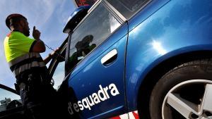 Un agente de los Mossos d’Esquadra.