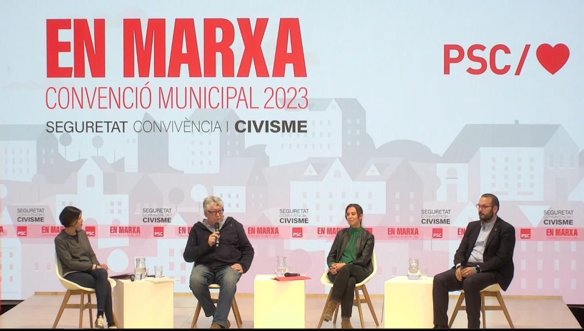 Un momento del debate ’Seguretat, Convivencia i Civisme’ Un momento del debate ’Seguretat, Convivencia i Civisme’