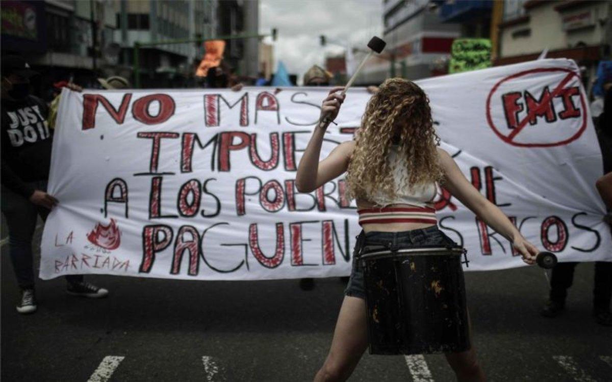 Costa Rica Protestas cumplen siete días en contra del Gobierno