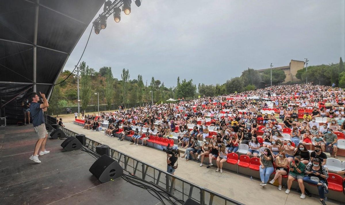 Actuación del vallesano Miki Núñez en el festival LOS40 Primavera Pop 2021 de Rubí. Actuación del vallesano Miki Núñez en el festival LOS40 Primavera Pop 2021 de Rubí.