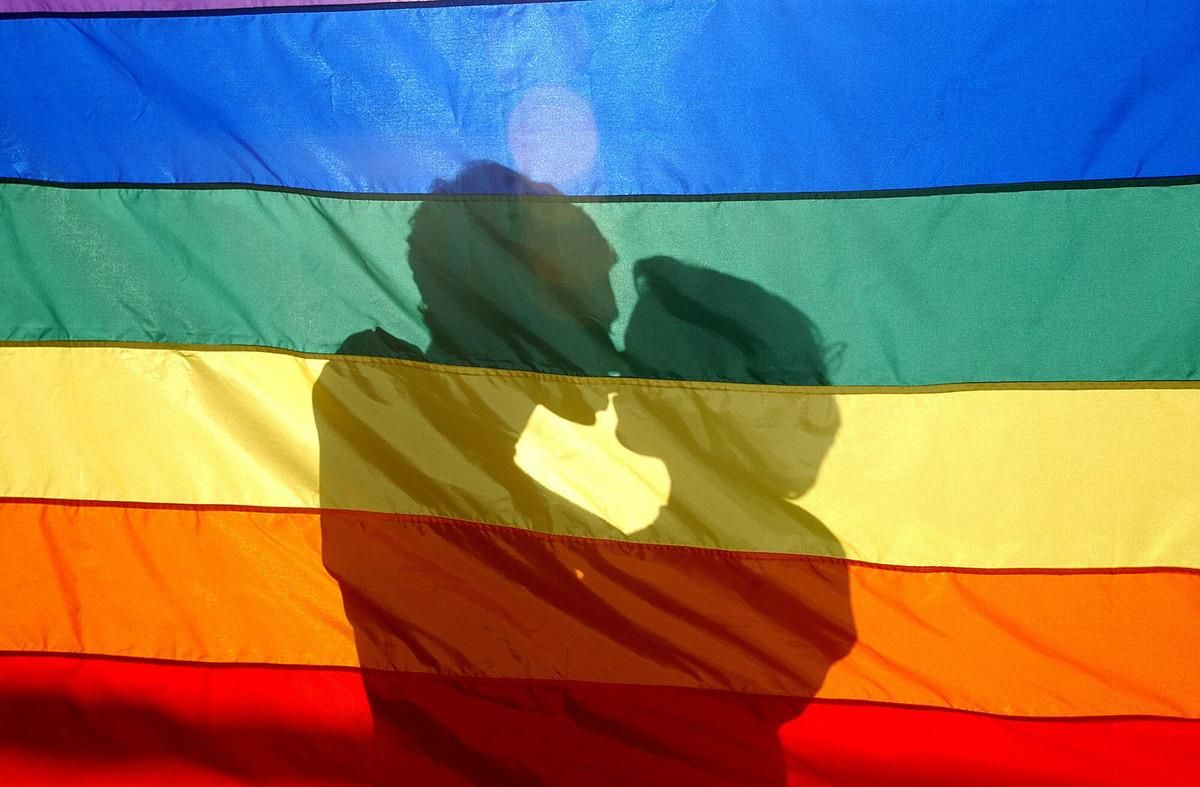 La bandera arcoíris, en una imagen de archivo. La bandera arcoíris, en una imagen de archivo.