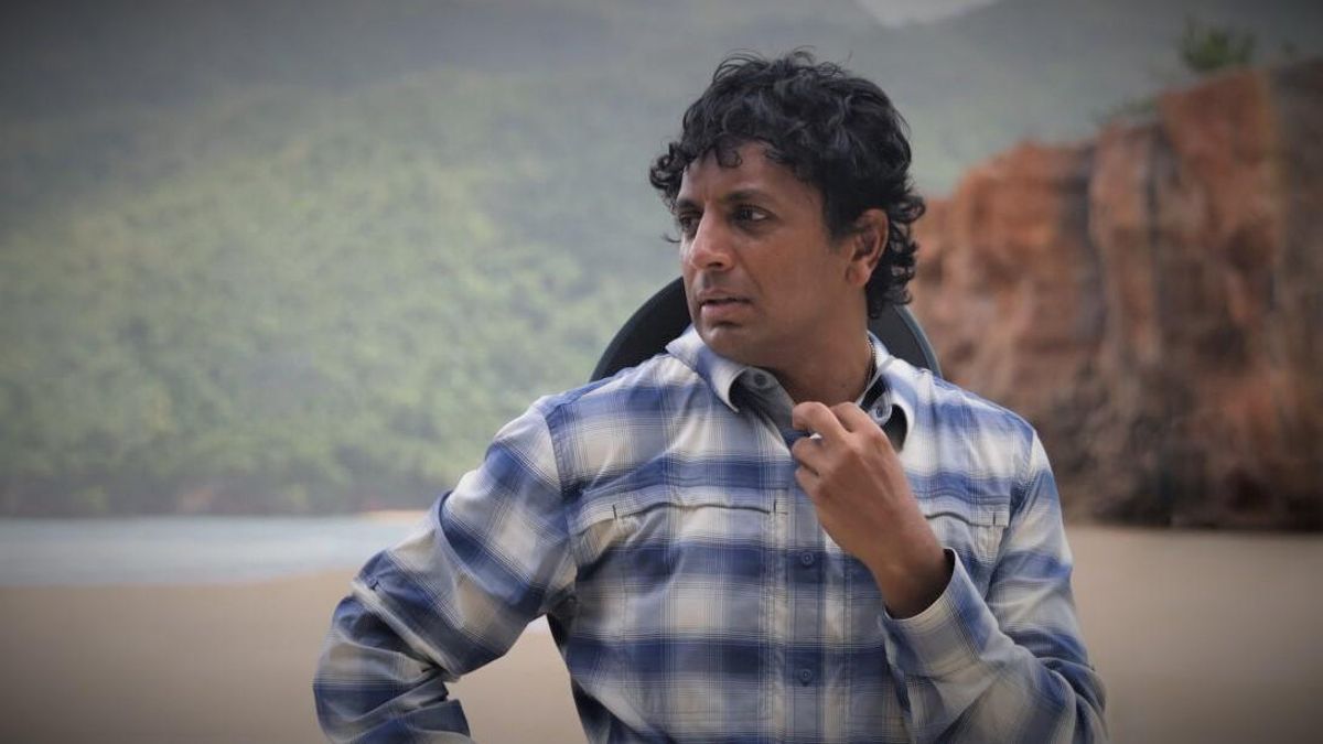 M. Night Shyamalan, en el rodaje de ’Tiempo’ M. Night Shyamalan, en el rodaje de ’Tiempo’