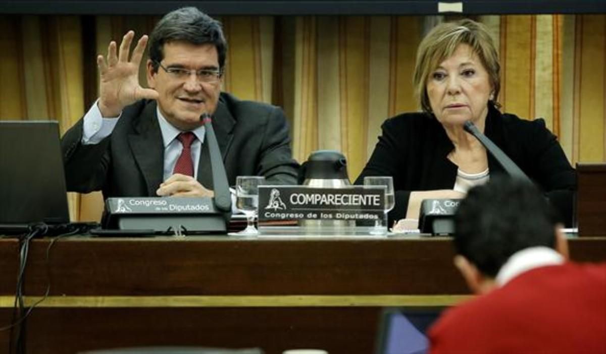 José Luis Escrivá Belmonte, presidente de la Airef, durante una comparecencia en el Congreso. José Luis Escrivá Belmonte, presidente de la Airef, durante una comparecencia en el Congreso.