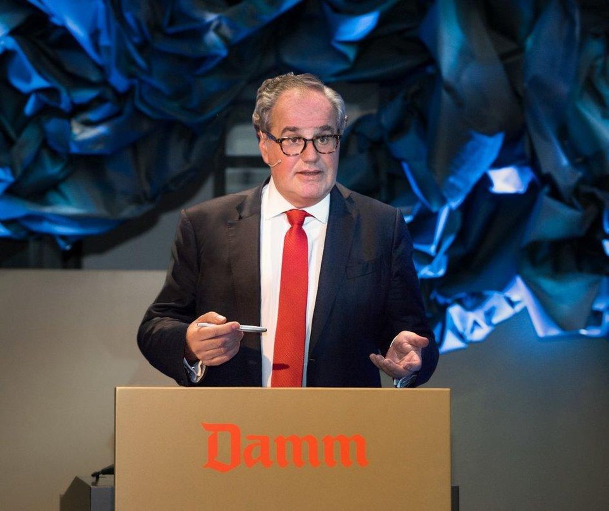 Demetrio Carceller, presidente de Damm. Demetrio Carceller, presidente de Damm.
