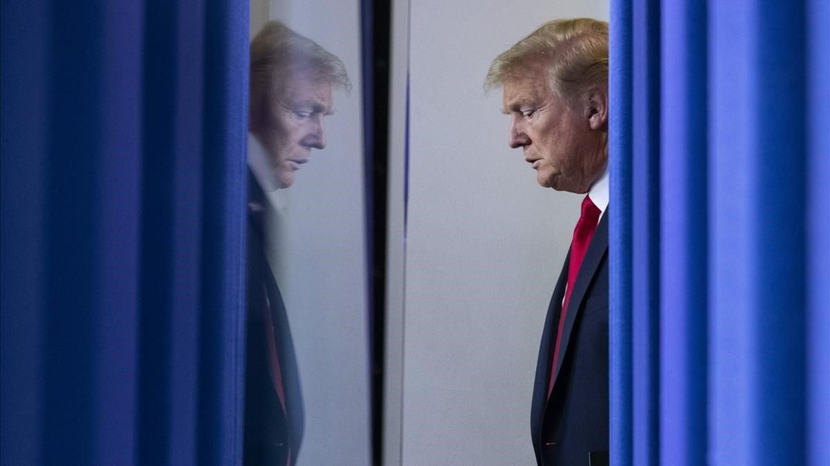 Dondald Trump, antes de intervenir en la Casa Blanca. Dondald Trump, antes de intervenir en la Casa Blanca.