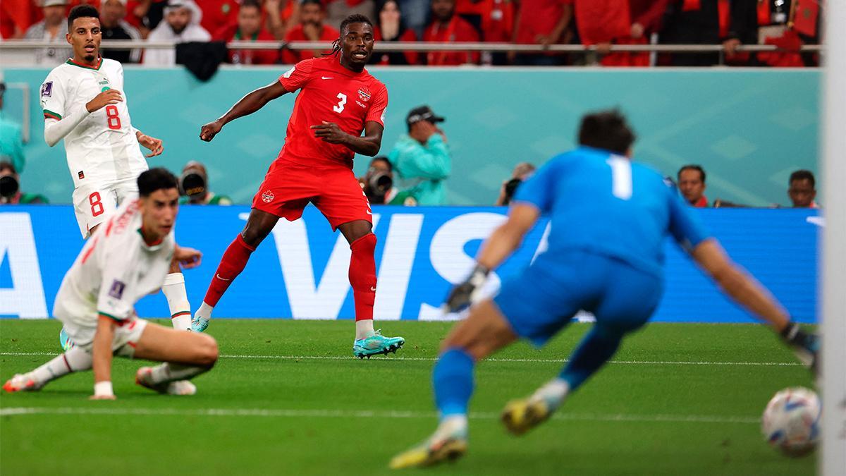 Canadá - Marruecos | El gol de Nayef Aguerd