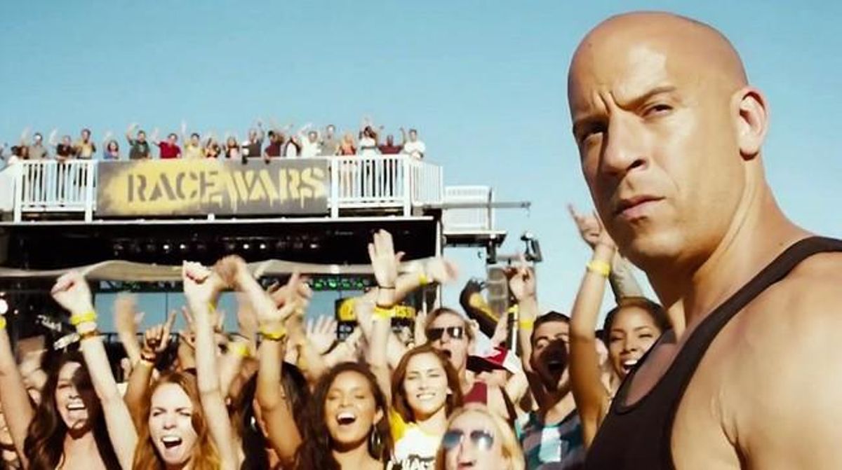 Vin Diesel, en un fotograma de ’Fast & furious 7’. Vin Diesel, en un fotograma de ’Fast & furious 7’.