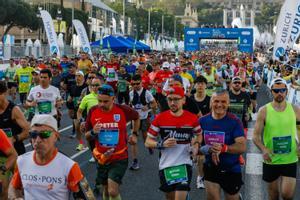 El maratón de Barcelona sobrevive al calor con doble récord de la prueba